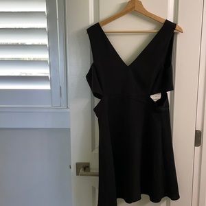 Zara little black dress size M never work with tag